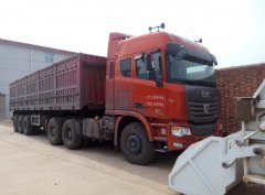 急轉(zhuǎn)聯(lián)合卡車重型半掛，420馬力，國四