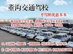 學車送千元話費！董溝交通駕?；鸨猩_始啦！C1,C2自動檔