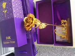 七夕快到了，備戰(zhàn)情人節(jié)求婚約會(huì)結(jié)婚必不可少我們24k金玫瑰！
