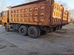 17年德龍后八輪工程自卸車大梁發(fā)動機車況好