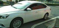 出售17年準(zhǔn)新車日產(chǎn)軒逸