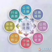 工商處理、代理記賬