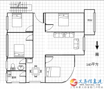 珠江路中段135平四室兩廳商品住房急售18萬